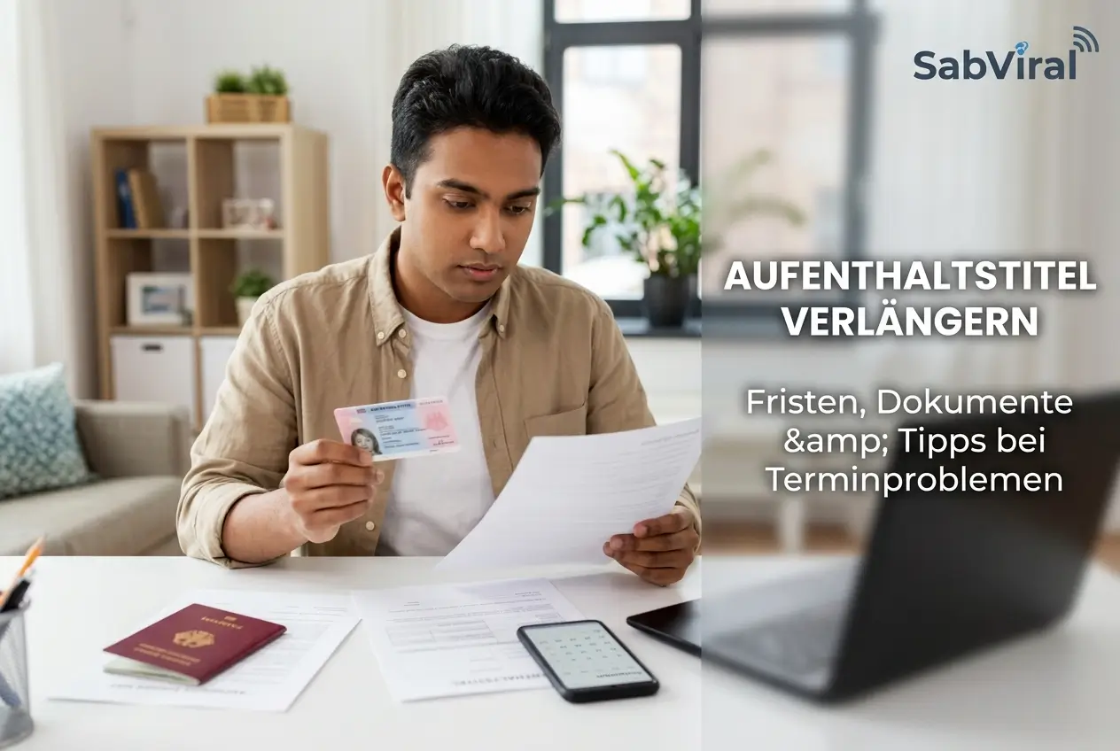 Brasileiro sentado revisando documentos com passaporte, dicas e prazos